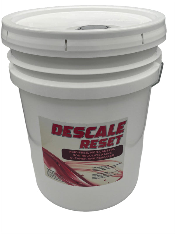 DR-5GAL Descale Reset: Acid-Free Cooling Tower Descaling Concentrate