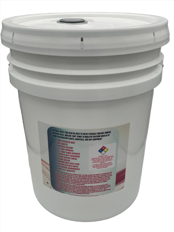 DR-5GAL Descale Reset: Acid-Free Cooling Tower Descaling Concentrate