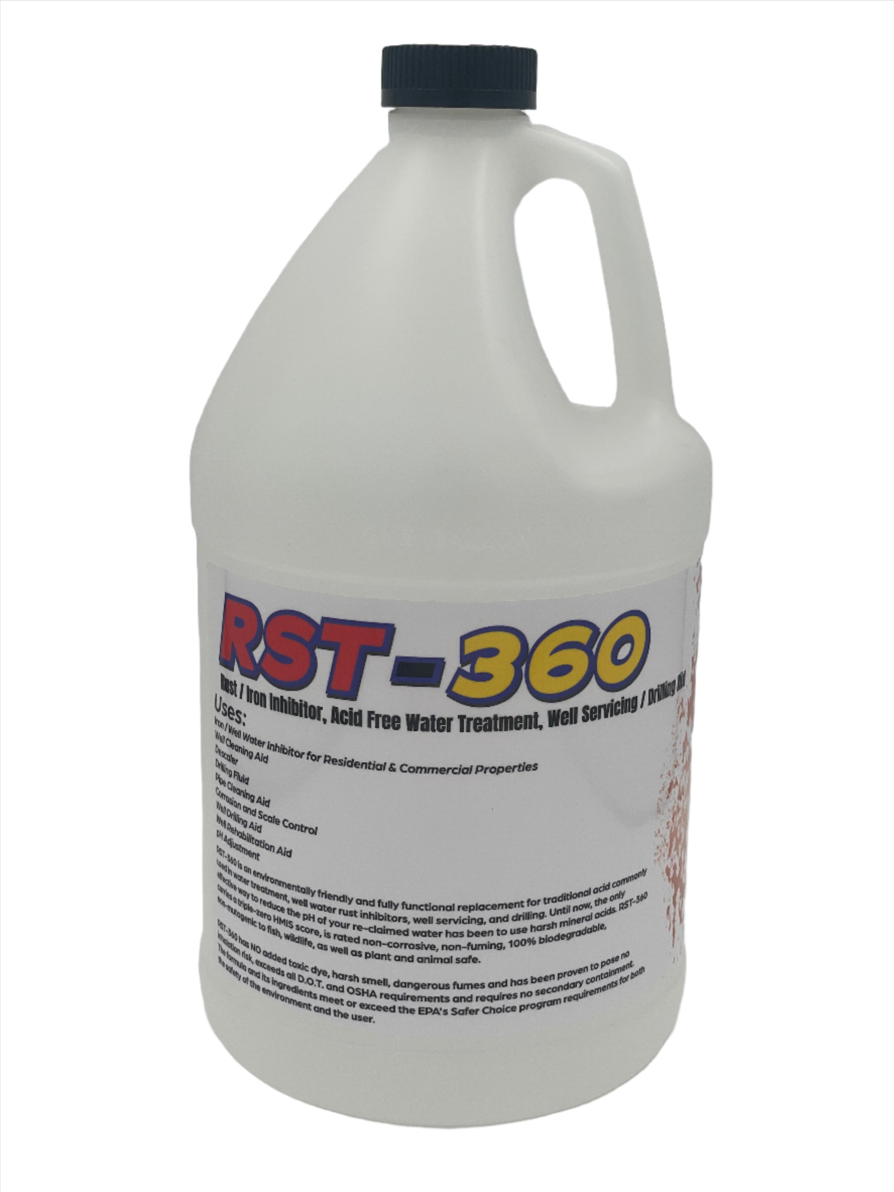 RST-360: Rust Iron Well Water Inhibitor - 1 Gallon / 128 oz. | Water ...