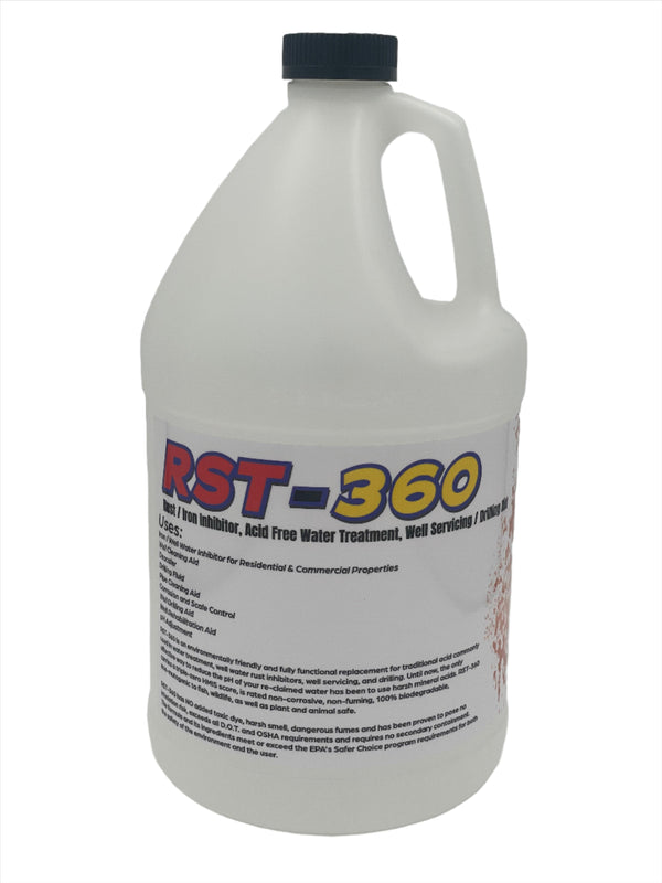 RST-360 - Rust Iron Well Water Inhibitor 1 Gallon / 128 oz.