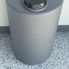 15GAL-GR - 15 Gallon Poly Gray Chemical Feed Tank (Pump Mountable)